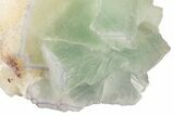 Fluorescent, Green Fluorite Crystal Cluster - Qinglong Mine, China #205303-2